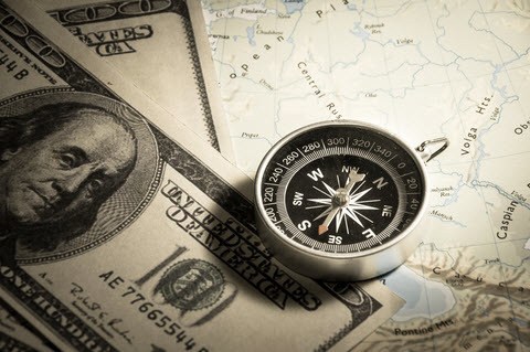 Money, Map, and Compass